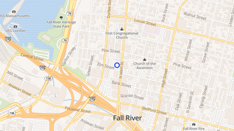 Map for Masonic Temple Apartments - Fall River, MA