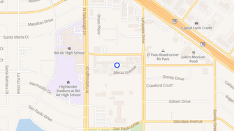 Map for Truman Apartments - El Paso, TX