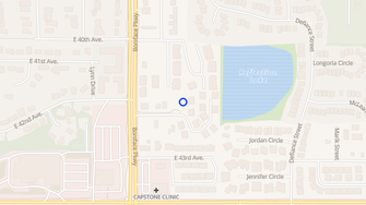Map for University area - Anchorage, AK