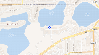 Map for Town Trelago - Maitland, FL