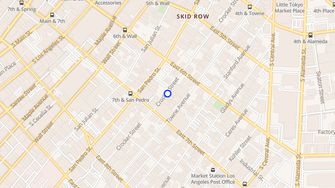 Map for Marion Hotel Apartments - Los Angeles, CA