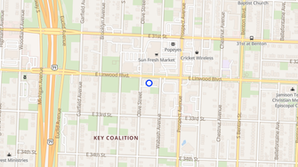 Map for LINWOOD GARDENS - Kansas City, MO