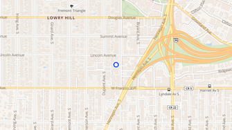 Map for Starlight - Minneapolis, MN