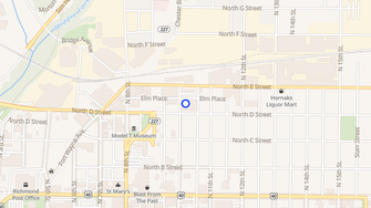 Map for The Atlas Apartments - Richmond, IN