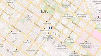 Map for Gibson Apartments - Boise, ID