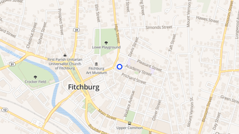 Map for Academy Street - Fitchburg, MA