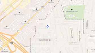 Map for Foxwood Apartments - Doraville, GA