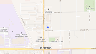 Map for Cornerstone Commons - Johnston, IA