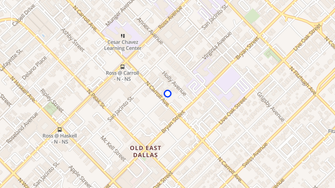 Map for 1500 N Carroll Ave - Dallas, TX