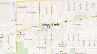 Map for Prose Avalon Pointe - Winter Garden, FL