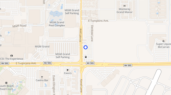 Map for Regina Place Apartments - Las Vegas, NV