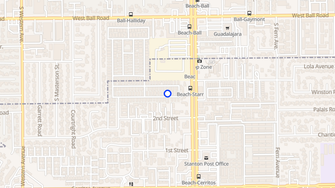 Map for Anaheim Mobile Estates - Anaheim, CA