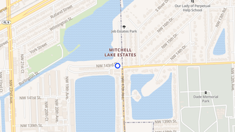 Map for Mirage at Sailboat Cove - Opa Locka, FL