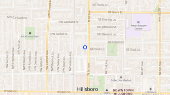 Map for Tarkington Square - HIllsboro, OR