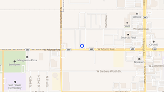 Map for Winterland Westway Mobile Home Park - El Centro, CA