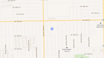 Map for Stonebriar Village - Plainview, TX