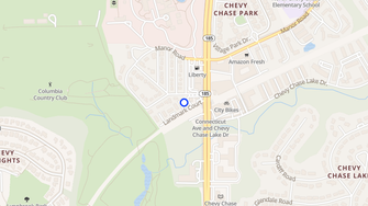 Map for Crescent at Chevy Chase - Chevy Chase, MD