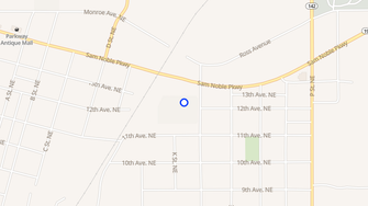 Map for Huntington Falls Apartments - Ardmore, OK