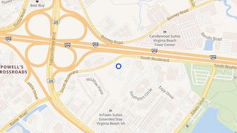 Map for Boulevard 45 - Virginia Beach, VA