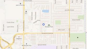 Map for Sycamore Place - Brentwood, CA