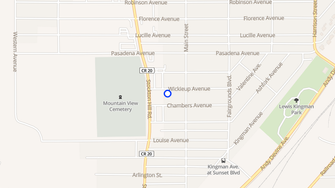 Map for Town & Country Apartments - Kingman, AZ