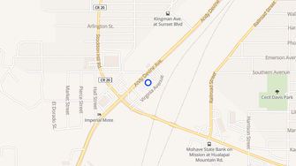 Map for Desert Lodge Apartments - Kingman, AZ