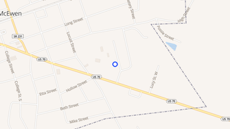 Map for Irish Apartments - McEwen, TN