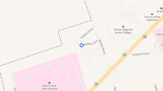 Map for Arbors Apartments - Vernon, TX