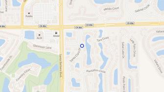 Map for Villas Of Capri Apartments - Naples, FL