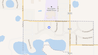Map for New Horizon Apartments - Lake Wales, FL