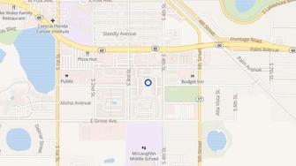 Map for Lake Wales Garden Apartments - Lake Wales, FL
