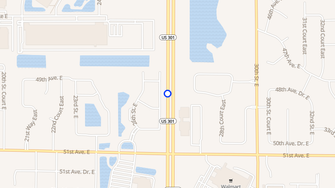 Map for Craig's Court Apartments - Bradenton, FL
