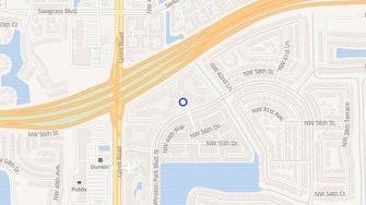 Map for Enclave At Winston Park - Coconut Creek, FL