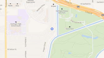 Map for Adobe Village Apartments  - Harlingen, TX