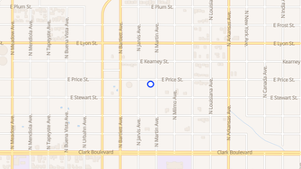 Map for Seville Apartments - Laredo, TX