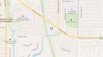 Map for Briarwyck Apartments - Dallas, TX