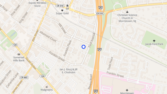 Map for Carlton - Morristown, NJ