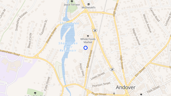 Map for Andover Commons - Andover, MA
