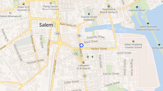 Map for Lincoln Apartments - Salem, MA