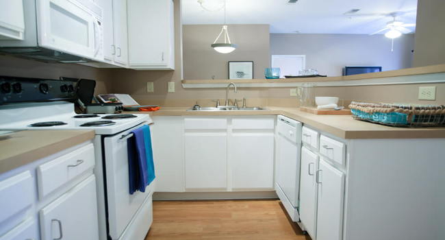 Upgraded Kitchen with New Modern White Cabinets