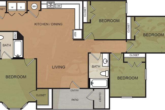 Amberwood Place Longview Tx Apartments For Rent Apartmentratings C